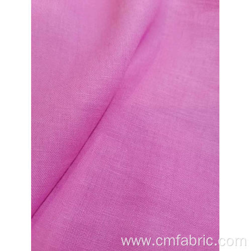 Linen rayon plain weave summer fabric 135gsm